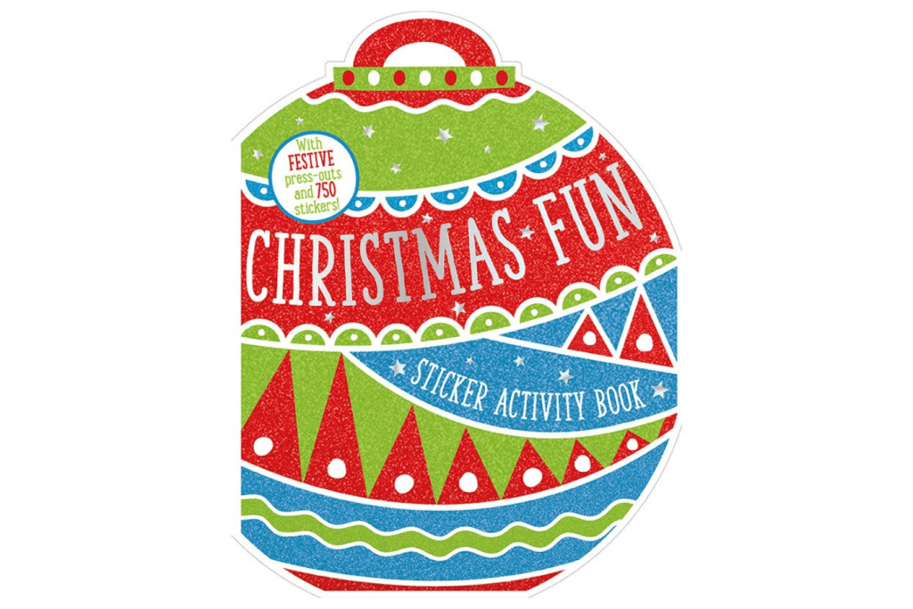 Christmas Fun Activity Book, Christmas sticker book, Christmas-themed book for kids, Christmas Activities, Christmas crafts, The Montessori Room, Toronto, Ontario, Canada. 