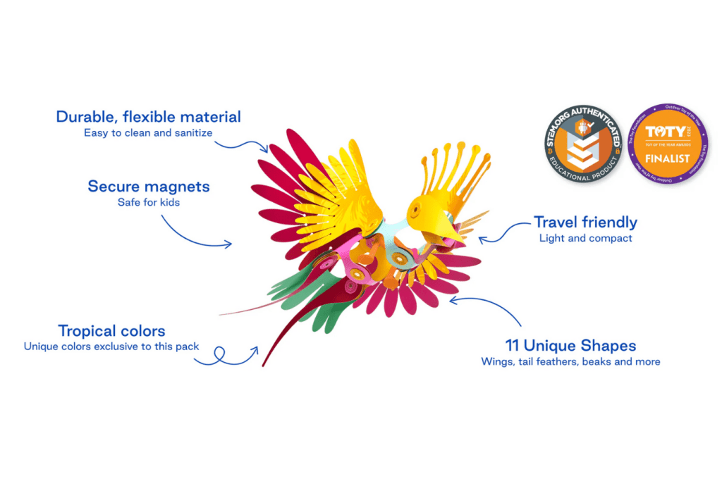 Clixo - Tropical Birds Pack (22pcs)