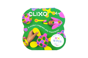 Clixo - Yellow + Pink (18pcs)