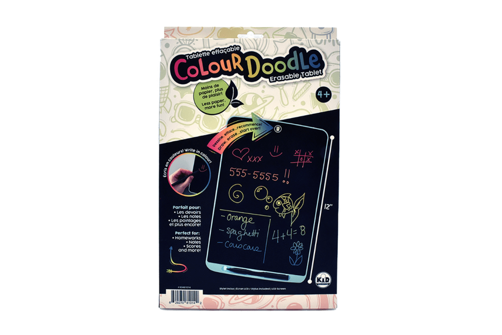 Colour Doodle Erasable Tablet - 12”