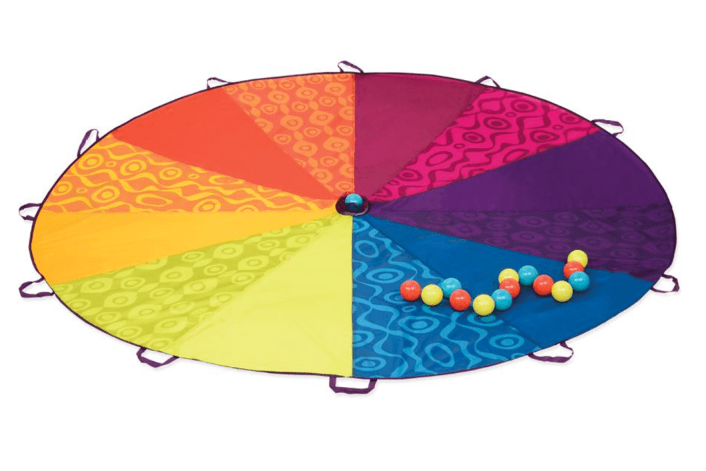 K.I.D. Toys Inc. Colourful Parachute and 15 Balls - Ripped Packaging