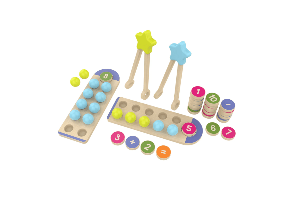 Count & Match Wooden Set