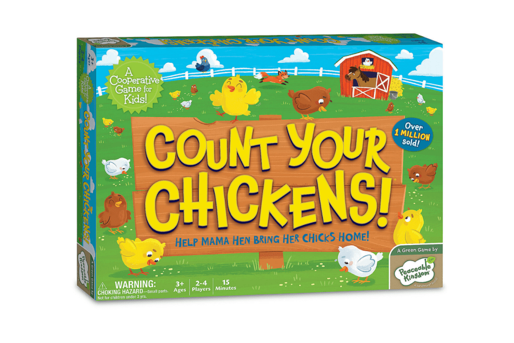 Peaceable Kingdom Count Your Chickens! - Damaged Box