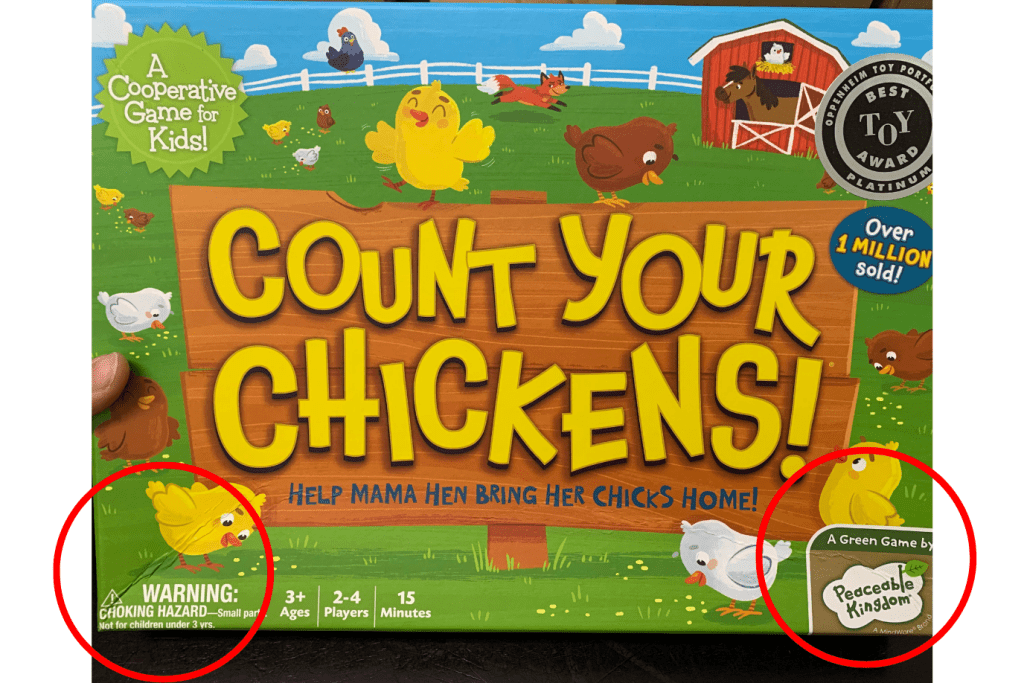 Count Your Chickens! - Damaged Box