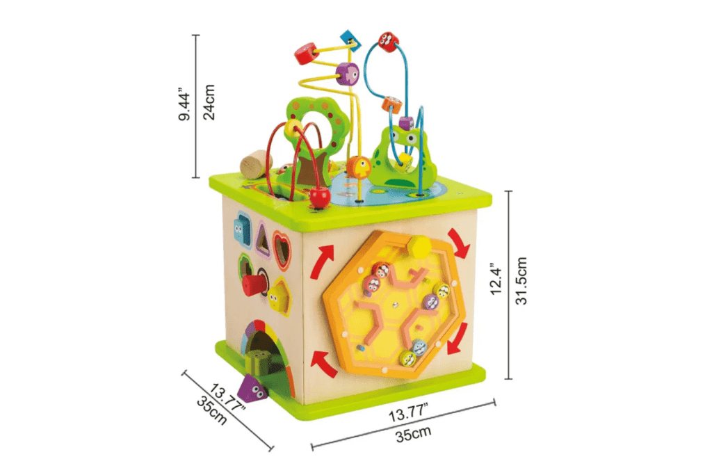 Country Critters Activity Cube