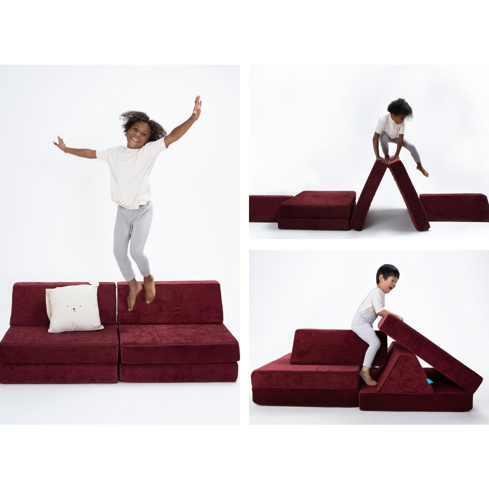 Go Coconut Canadian Play Couches, Furniture and Toys Play couch The Half-Coconut Play Couch