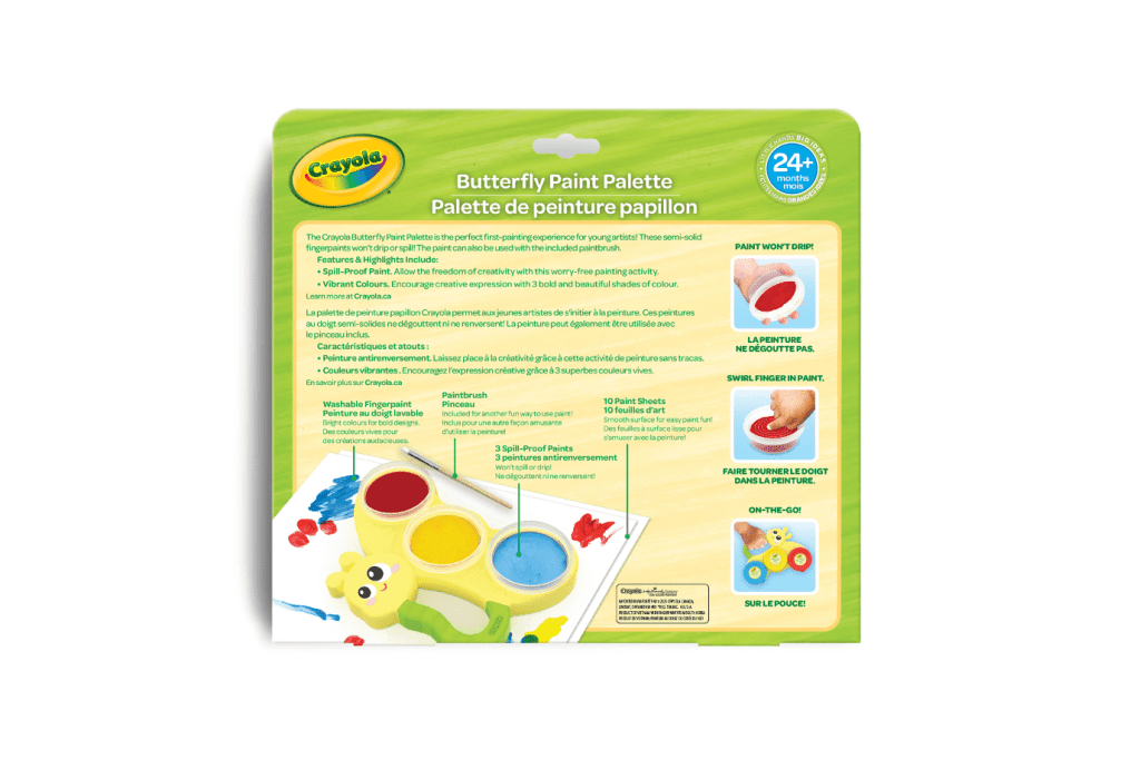 Crayola Butterfly Paint Palette
