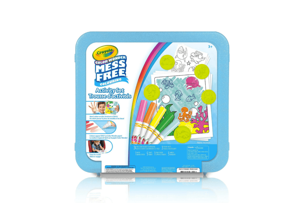 Crayola Colour Wonder Activity Set - Under the Sea, mess-free crayola markers, color wonder markers, Toronto, Canada