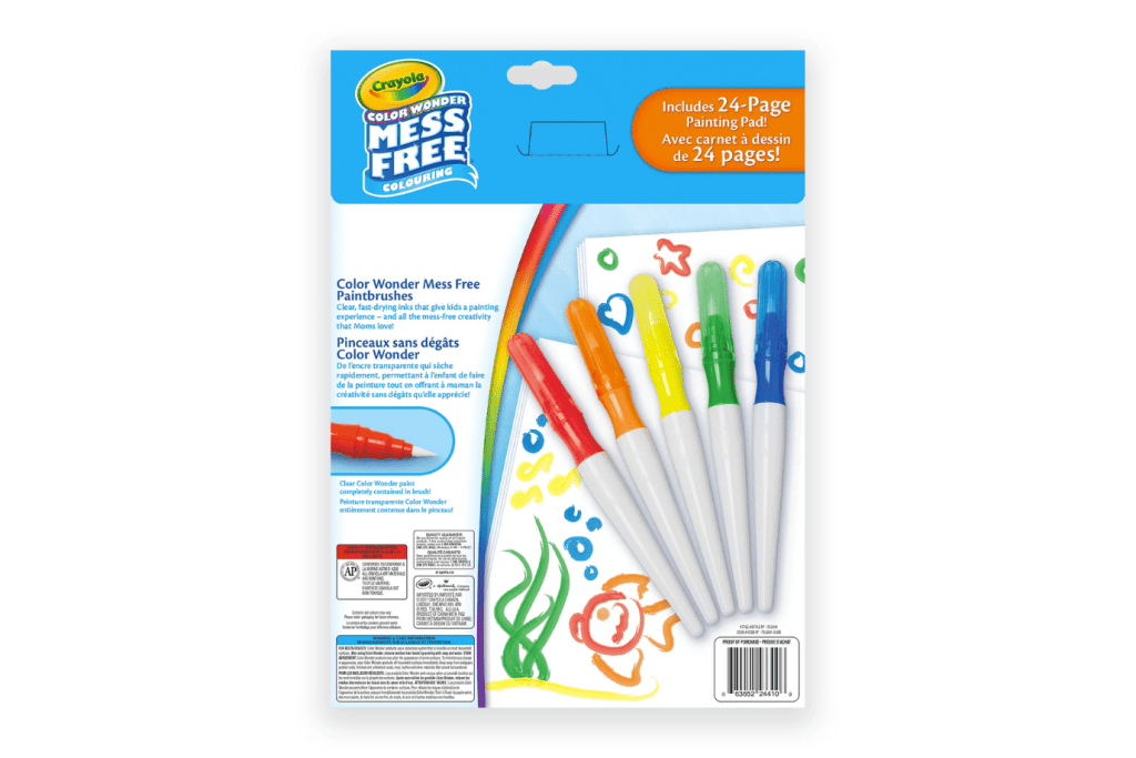 Crayola Colour Wonder Mess-Free Paintbrush Pens Kit