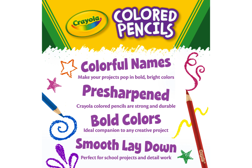 Crayola Coloured Pencils (100 Count)