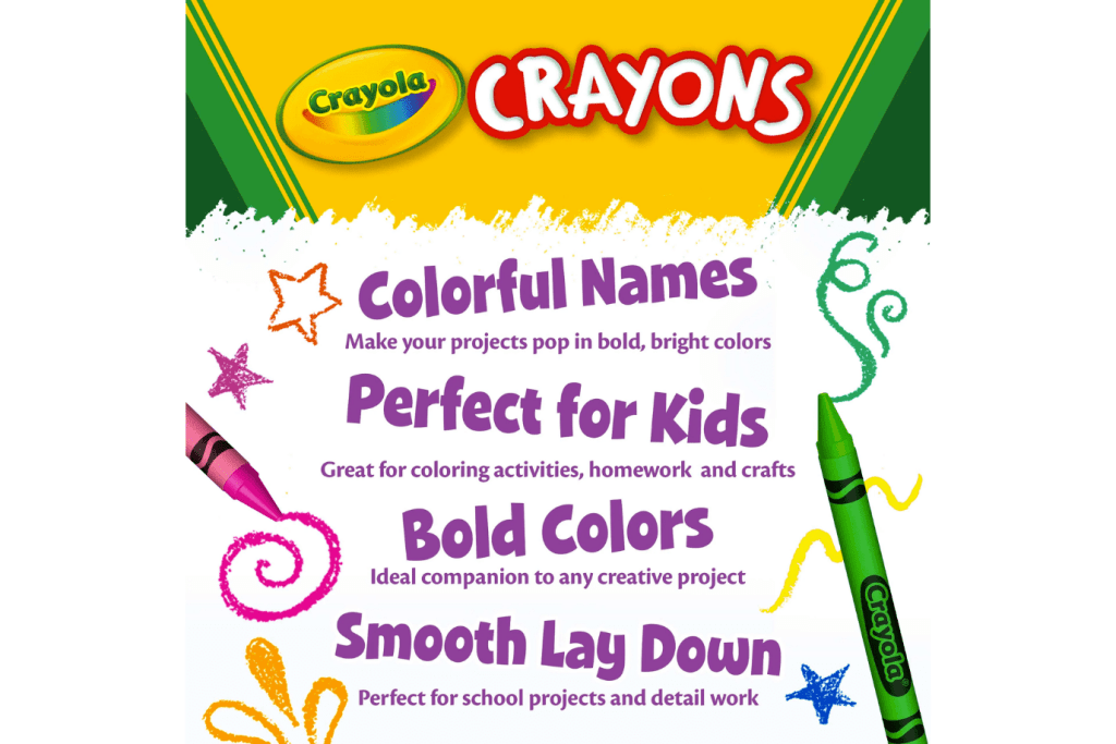 Crayola Crayons (64 Count)