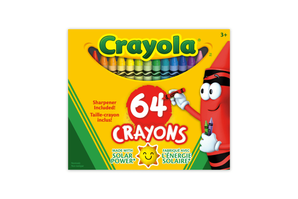 Crayola Crayons (64 Count) Toronto, Canada, big box of crayons, crayola crayons in store, buy big box of crayola crayons in store, crayola crayons jumbo box, school class supplies, crayons for classroom
