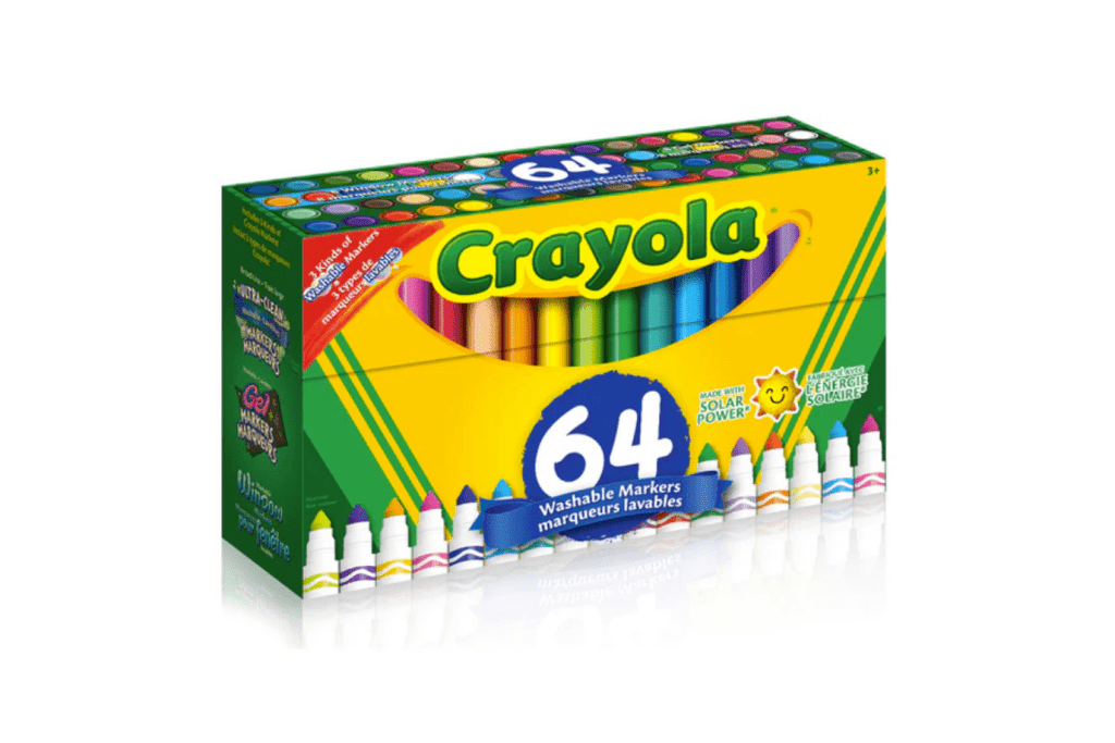 Crayola Marker Variety Pack (64 Count) Toronto, classroom art supplies, big box of markers for classroom, large box of crayola markers, class pack of crayola markers, Toronto, Canada
