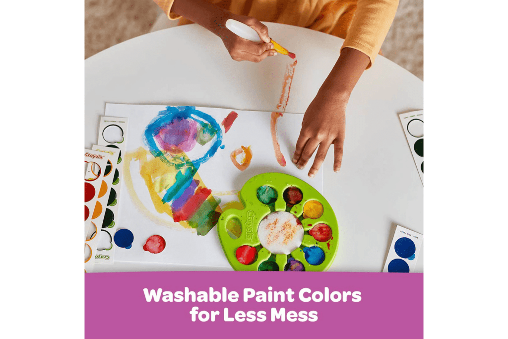Crayola Washable Pop & Paint Watercolour Palette