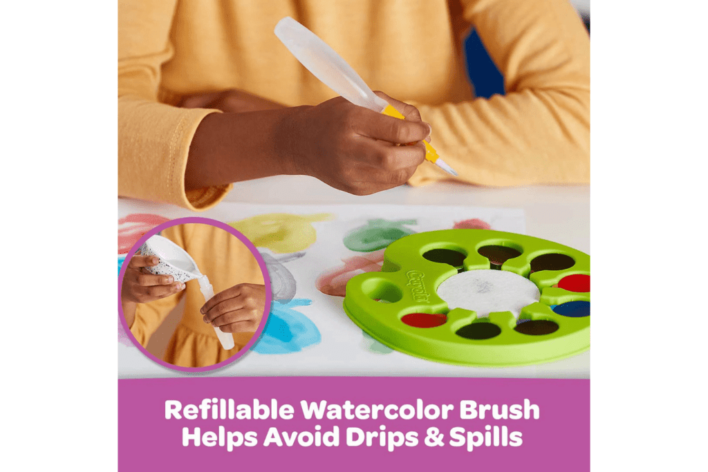 Crayola Washable Pop & Paint Watercolour Palette