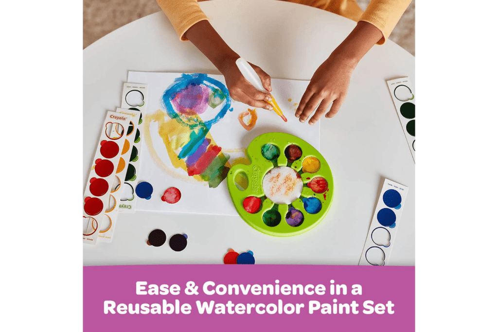 Crayola Washable Pop & Paint Watercolour Palette