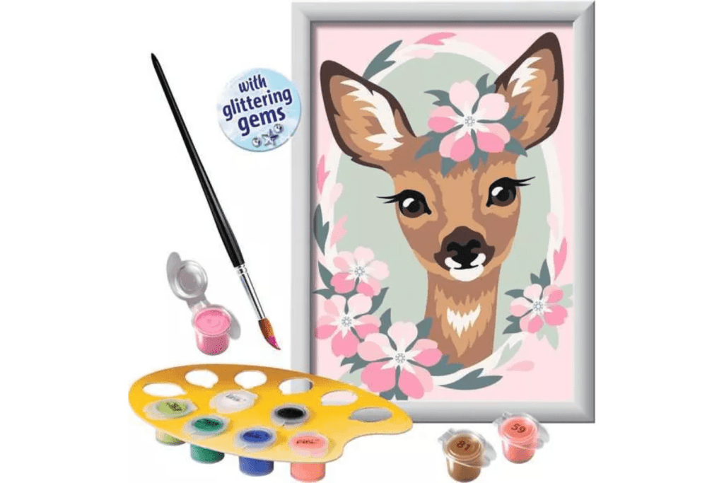 CreArt Paint By Number with Gems