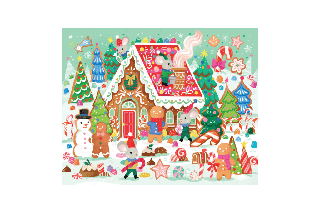 Crocodile Creek Gingerbread House (36 Pieces) Crocodile Creek Christmas Puzzles