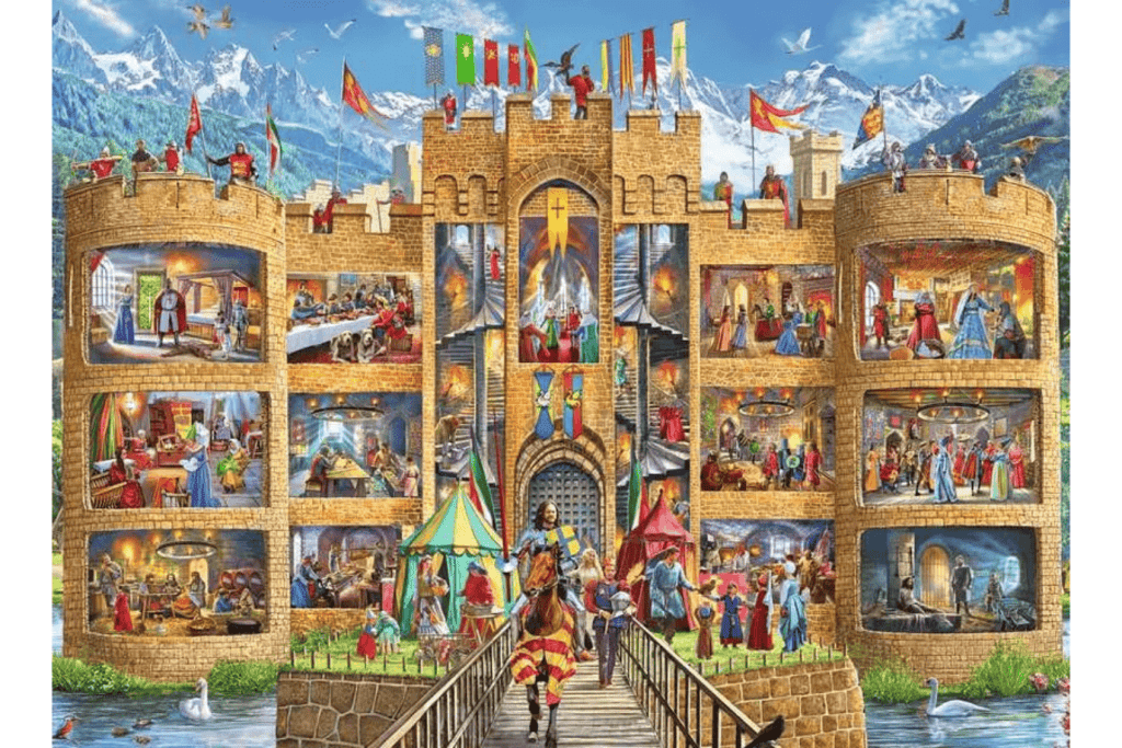 Cutaway Castle 150 Piece Puzzle