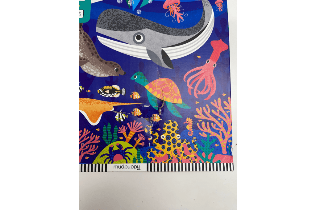 Depths of the Sea Jumbo Puzzle - Damaged Box - FINAL SALE