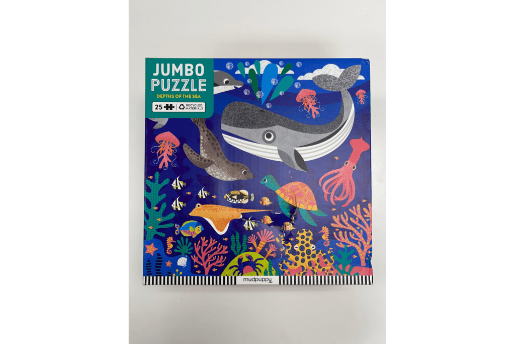 Depths of the Sea Jumbo Puzzle - Damaged Box - FINAL SALE