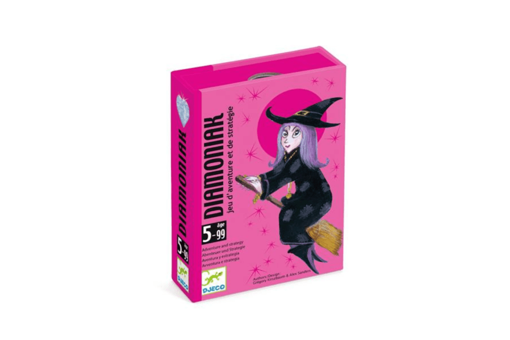 Djeco Diamoniak Card Game, Djeco Diamoniak Toronto, travel card games for a 5 year old,  travel card games for a 6 year old, travel card games for a 7 year old, travel card games for a 8 year old, TOronto, Canada