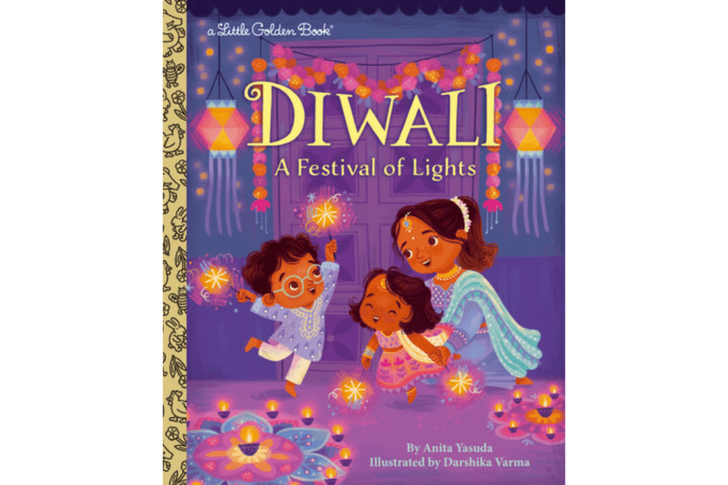 Diwali: A Festival of Lights by Anita Yasuda , children&#39;s books about Diwali, Little Golden Books, children&#39;s books about culture, children&#39;s books about diversity, The Montessori Room, Toronto, Ontario, Canada. 