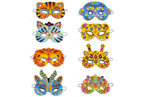 DIY Mosaic Masks