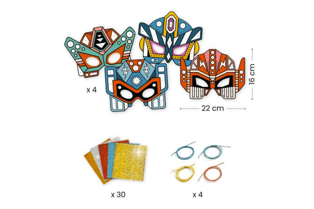 DIY Super Robot Masks