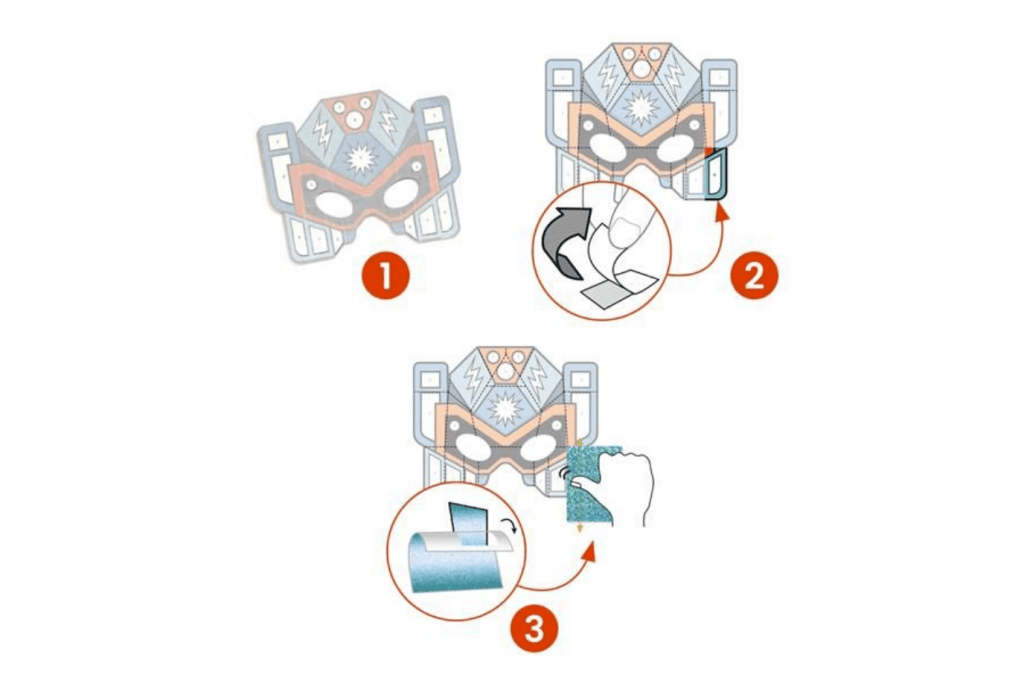 DIY Super Robot Masks