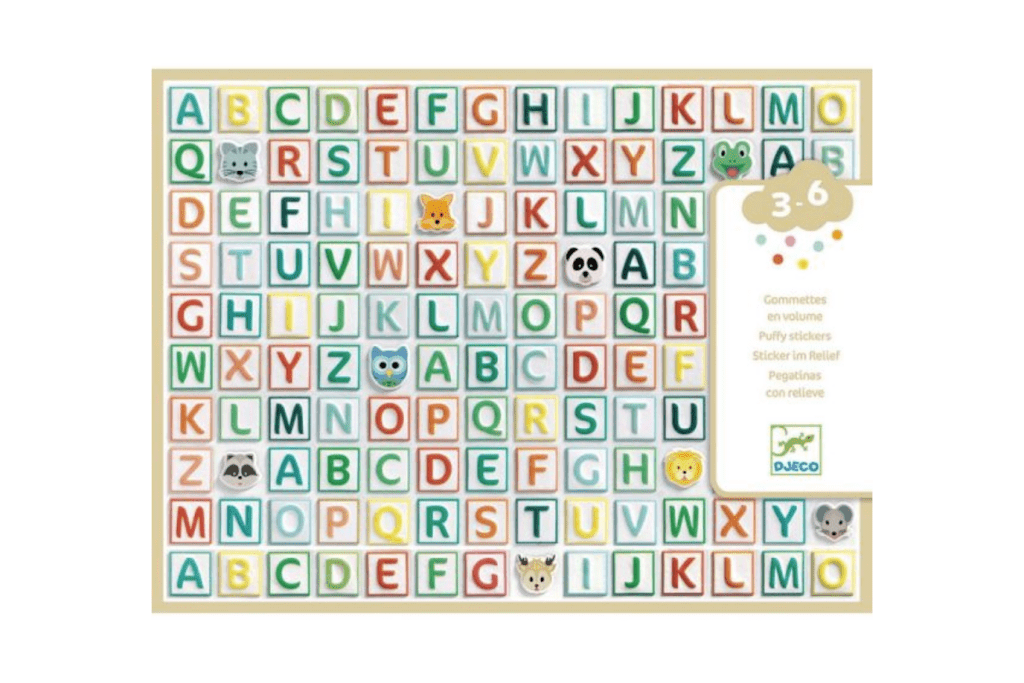 Djeco Alphabet Stickers