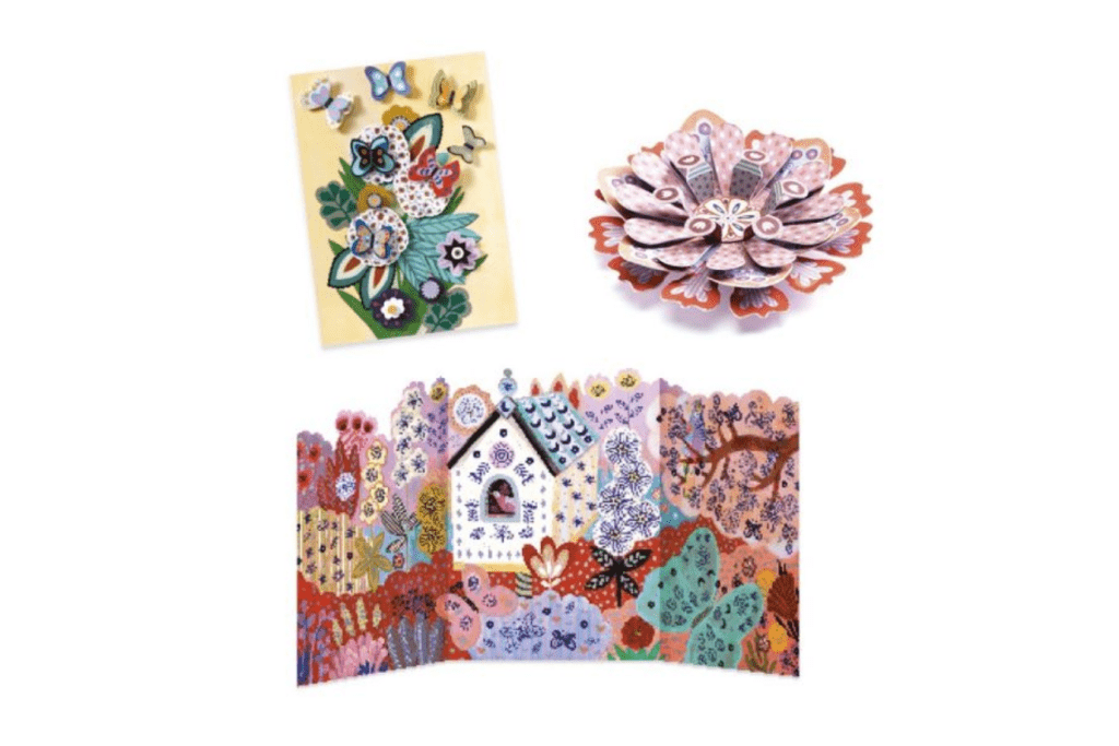 Djeco Craft Activity Kit - The Flower Kit