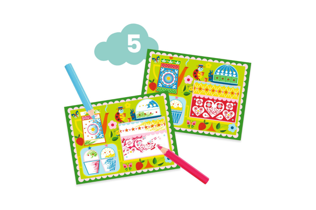 Djeco Craft Activity Kit - The Flower Kit