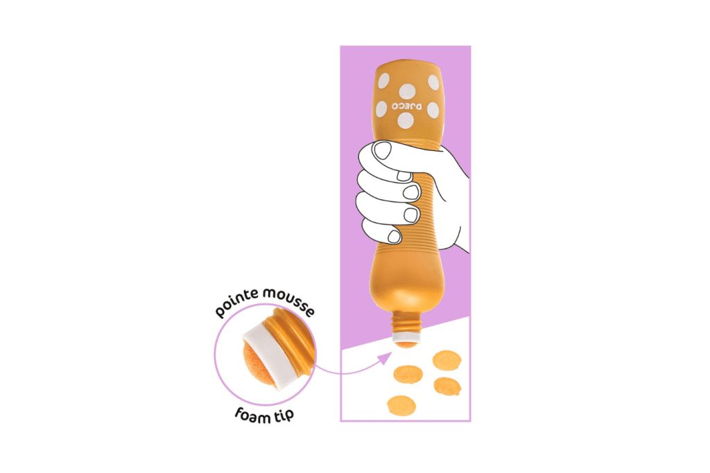 Djeco Dot Markers - Pearly (Set of 4)