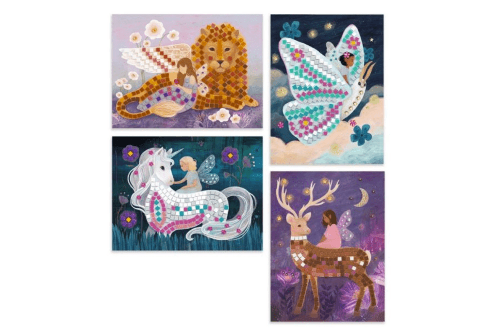 Djeco Mosaic Activity Kit - The Enchanted World