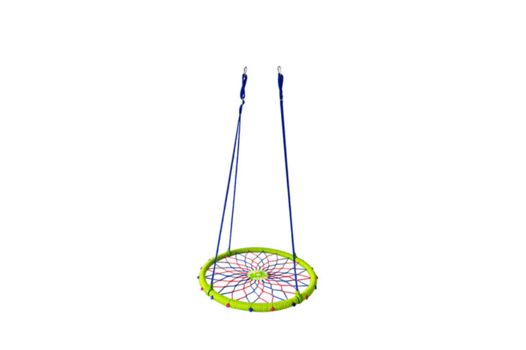 Dreamcatcher Swing, 5 years and up, outdoor swing for kids, The Montessori Room, Toronto, Ontario, Canada. 