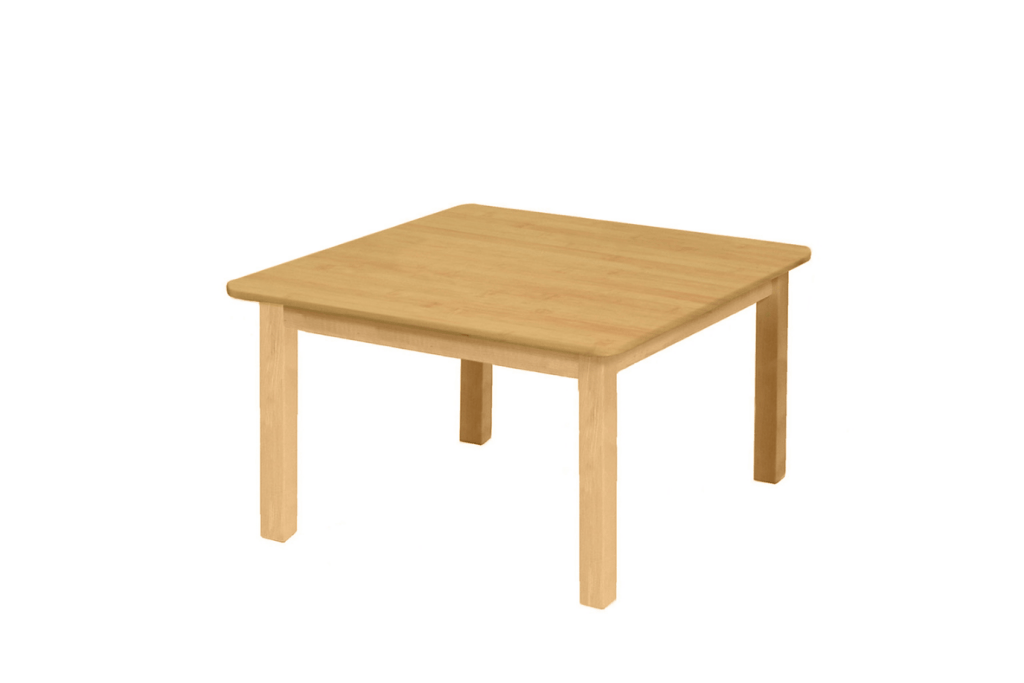 JB Poitras Durable Square Classroom Tables - 30 " x 30" (3 Heights Available) - Made in Canada
