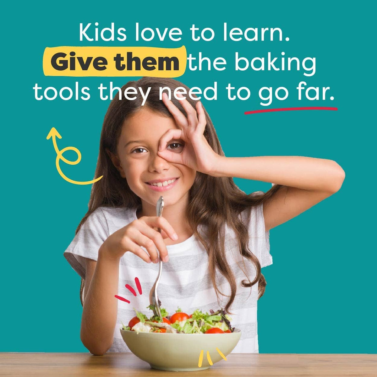 Baketivity Corp 31-Piece Children's Baking Tool Set from Baketivity