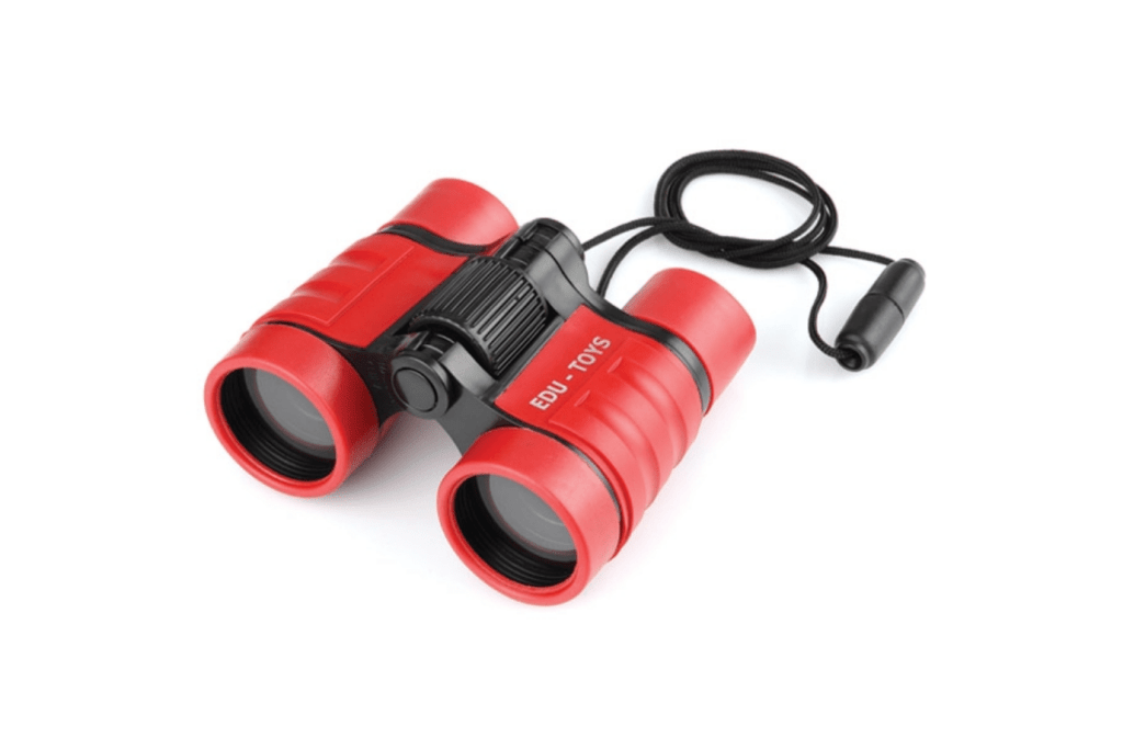 Edu Toys Binoculars (4x30), children's binoculars, 8 years and up, best outdoor toys, bird watching, camping, The Montessori Room, Toronto, Ontario, Canada. 