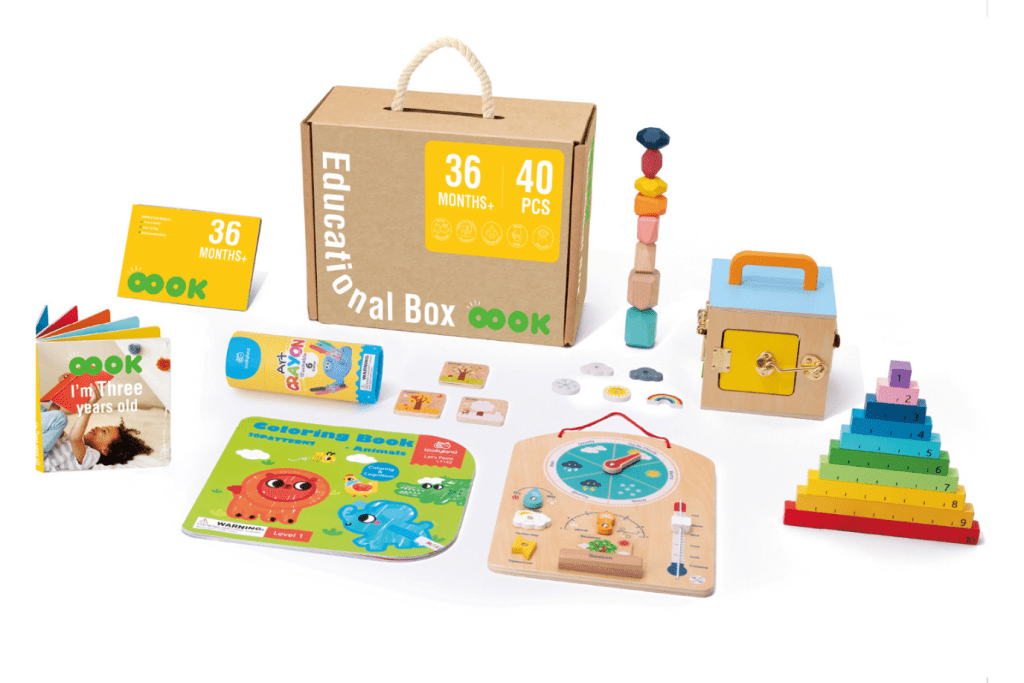 Education Box Educational Box for 36 Months + I The Montessori Room