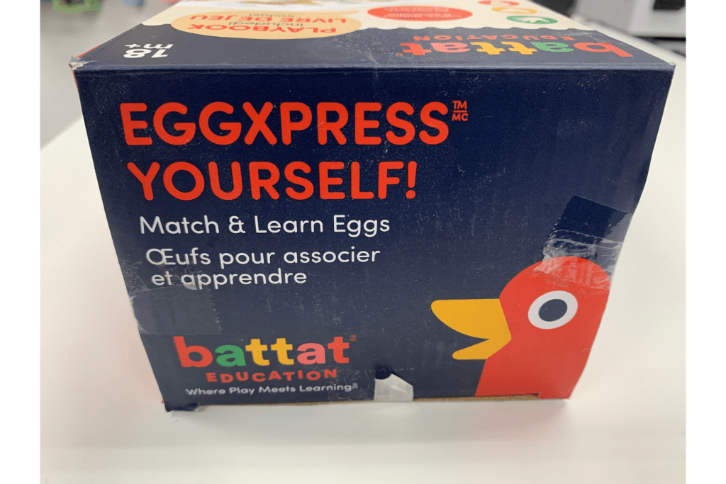 EggXpress Yourself - Match and Learn Eggs - Open Box - FINAL SALE