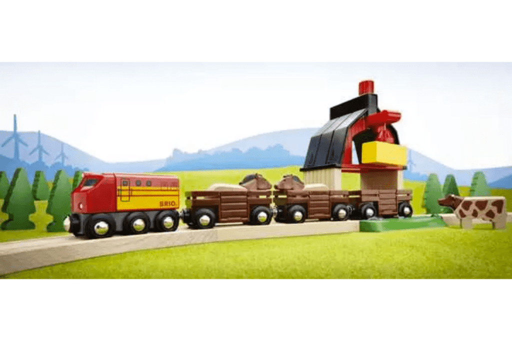 Brio Farm Railway Set