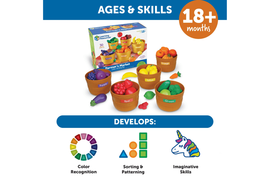 Farmer's Market Large Colour Sorting Set