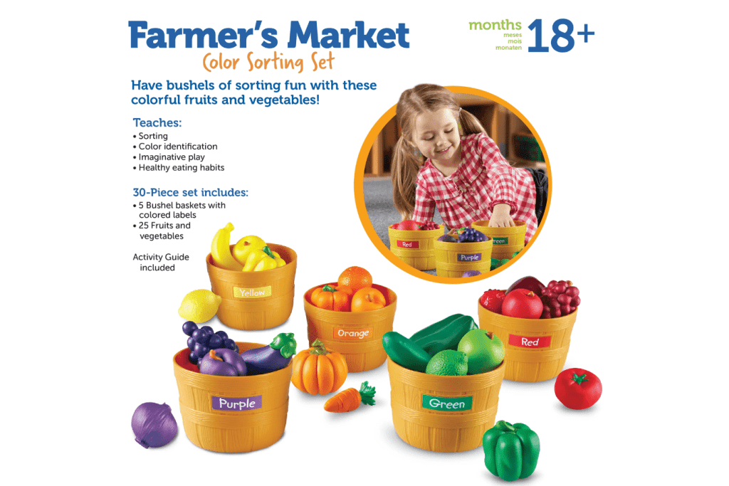 Farmer's Market Large Colour Sorting Set