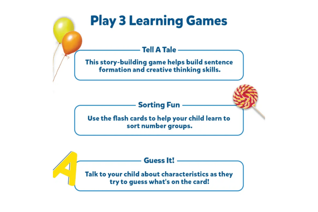 Flashcards with Real Photos: Letters, Numbers, Shapes & Colours