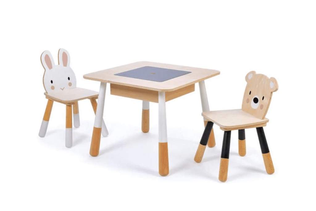 Tenderleaf Forest Table and Chairs, free shipping, Toronto, Activity table for kids with storage, lego table for kids, art table for 3 year olds, 4 year olds, 5 year olds, Toronto, Canada