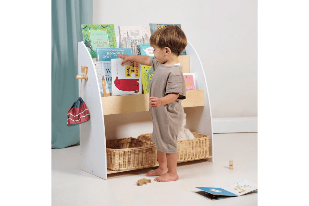 Forest Wooden Bookcase (White)