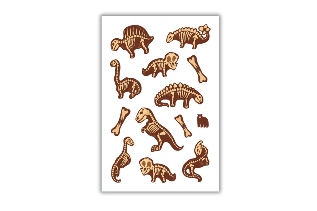Four Bears Sticker Club Dino Digs Four Bears Sticker Club Stickers (various styles)