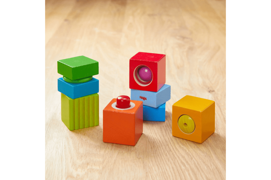 Fun with Sounds Wooden Discovery Blocks