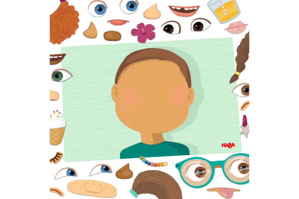 Funny Faces Magnetic Game Box